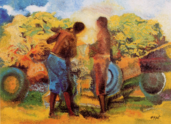 Raccolta di banane