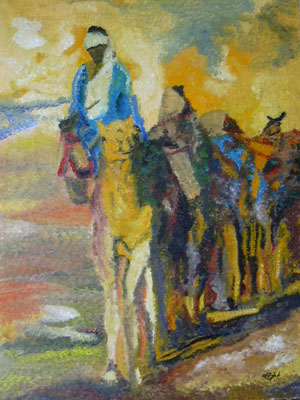 Carovana nel deserto